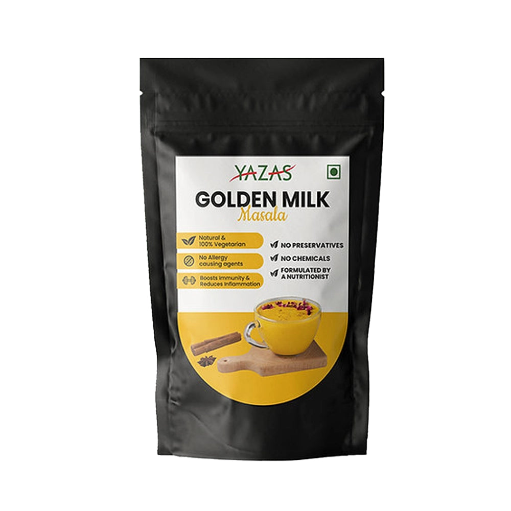 YAZAS Golden Milk Masala powder pack of 20 .2